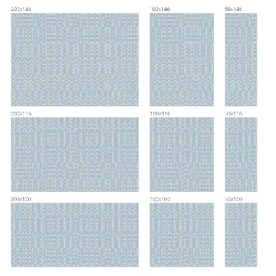 Fólia na okno na ochranu súkromia Japonské vlny