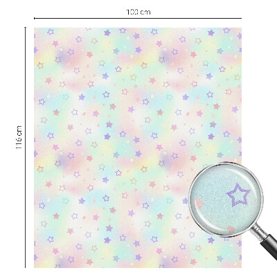 Dekoračná fólia na sklo vitráž Dúhové vzory