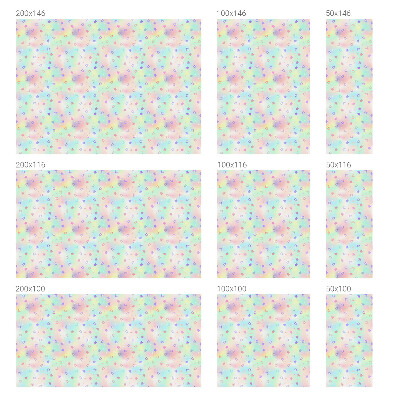 Dekoračná fólia na sklo vitráž Dúhové vzory