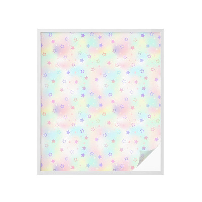 Dekoračná fólia na sklo vitráž Dúhové vzory