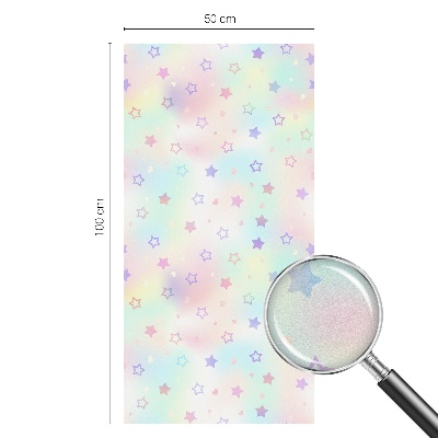 Dekoračná fólia na sklo vitráž Dúhové vzory