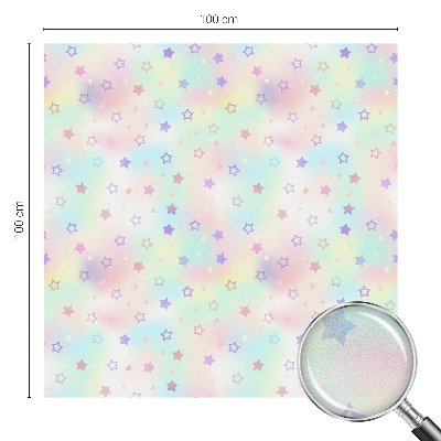 Dekoračná fólia na sklo vitráž Dúhové vzory