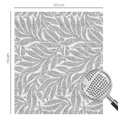 Samolepiaca fólia na sklo Kvapky listov