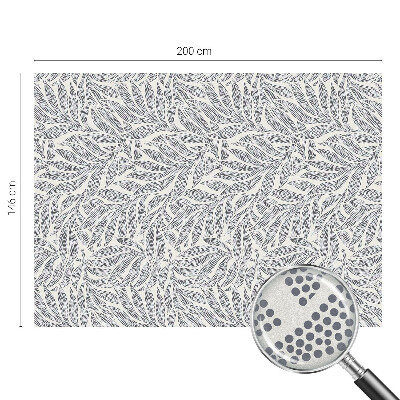 Samolepiaca fólia na sklo Kvapky listov