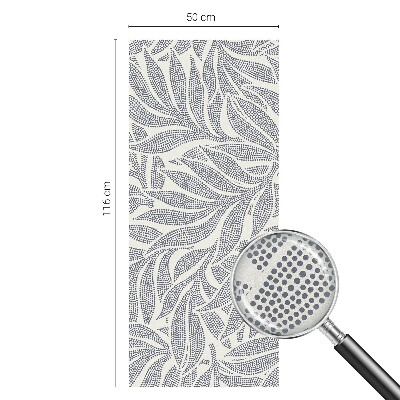 Samolepiaca fólia na sklo Kvapky listov