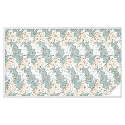 Dekoračná fólia na sklo vitráž Jemné kvety