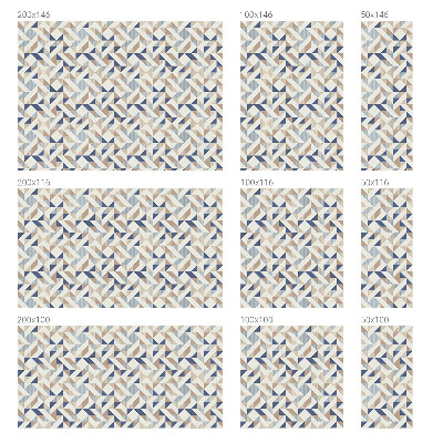 Privátna fólia na okno vitrážová Geometrické vzory