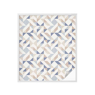 Privátna fólia na okno vitrážová Geometrické vzory