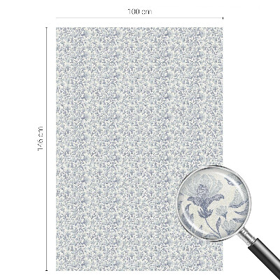 Samolepiaca fólia na sklo Kvetinový vzor