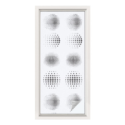 Dekoračná fólia na sklo vitráž Bodkované kruhy