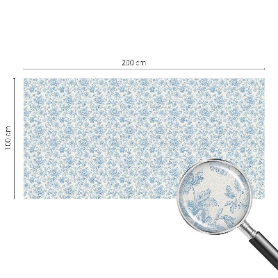 Samolepiaca fólia na sklo Kvetinový vzor