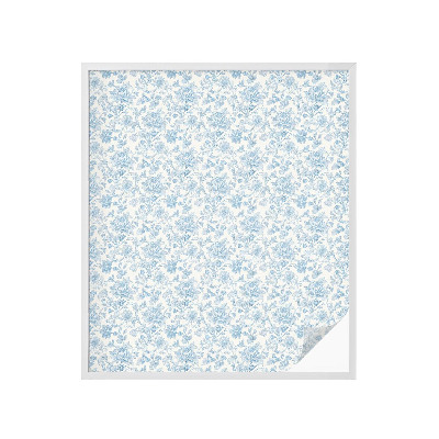 Samolepiaca fólia na sklo Kvetinový vzor