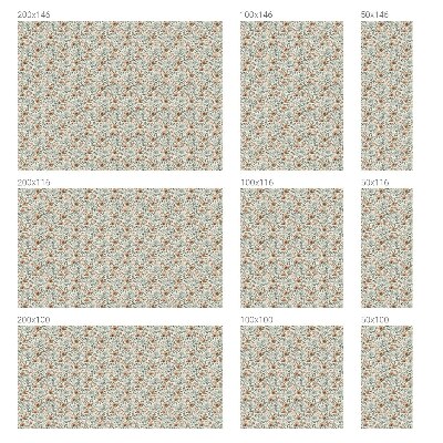 Fólia na okno na ochranu súkromia Kvetinový vzor