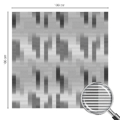 Dekoračná fólia na sklo vitráž Grafická mriežka
