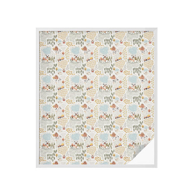 Samolepiaca fólia na sklo Idylická dedinka