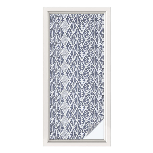 Samolepiaca fólia na sklo Vzorované listy