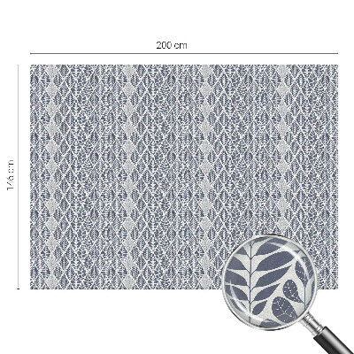 Samolepiaca fólia na sklo Vzorované listy