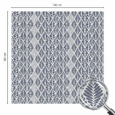 Samolepiaca fólia na sklo Vzorované listy