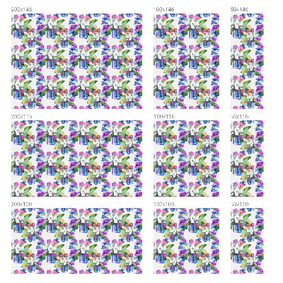 Samolepiaca vitráž na okno a dvere Farebná abstrakcia