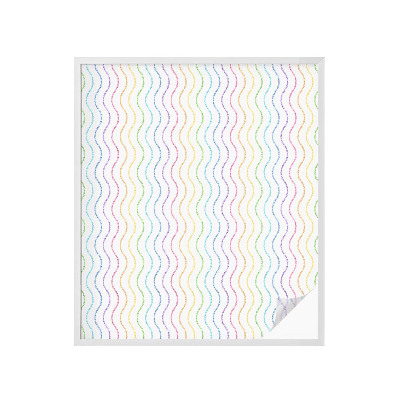 Fólia na okno na ochranu súkromia Dúhové čiary