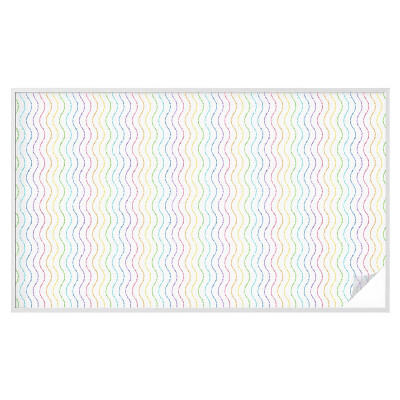 Fólia na okno na ochranu súkromia Dúhové čiary