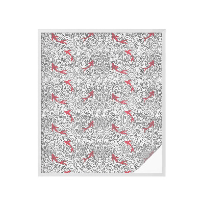 Fólia na okno na ochranu súkromia Vlnitý vzor