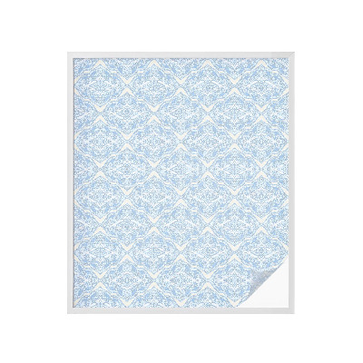 Privátna fólia na okno vitrážová Kvetinový ornament