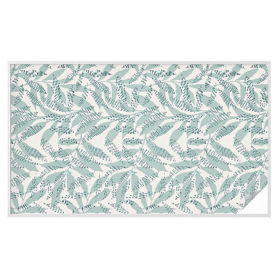 Dekoračná fólia na sklo vitráž Zelené listy