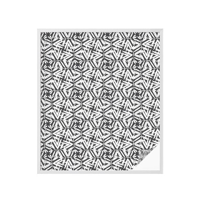 Samolepiaca fólia na sklo Geometrické listy