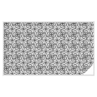 Samolepiaca fólia na sklo Geometrické listy