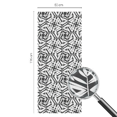 Samolepiaca fólia na sklo Geometrické listy