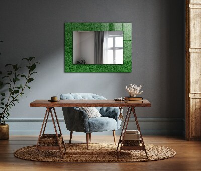 Zrkadlo rám s potlačou Zelená tráva