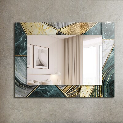 Dekoračné zrkadlo Abstraktné geometrické vzory