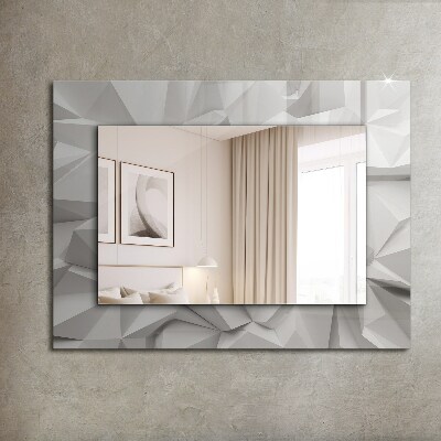 Dekoračné zrkadlo na stenu Abstraktné geometrické tvary