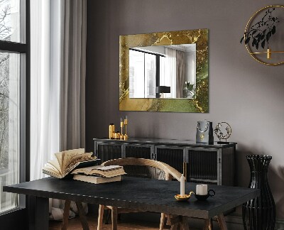Zrkadlo s potlačeným rámom Abstraktné umenie