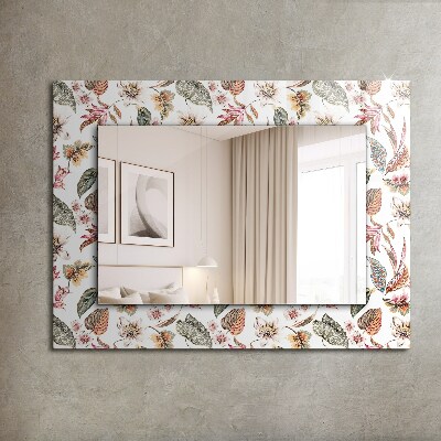 Zrkadlo s motívom Kvety a listy