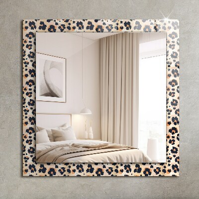 Dekoračné zrkadlo na stenu Leopardí vzor