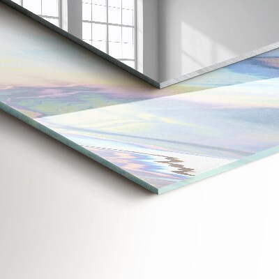 Dekoračné zrkadlo Abstraktné farebné vzory