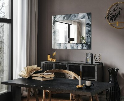 Zrkadlo rám s potlačou Kompozícia abstraktnej maľby