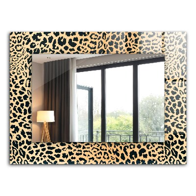 Zrkadlo s motívom Leopardia potlač