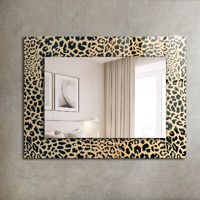 Zrkadlo s motívom Leopardia potlač