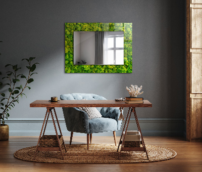 Zrkadlo s motívom Zelený mach