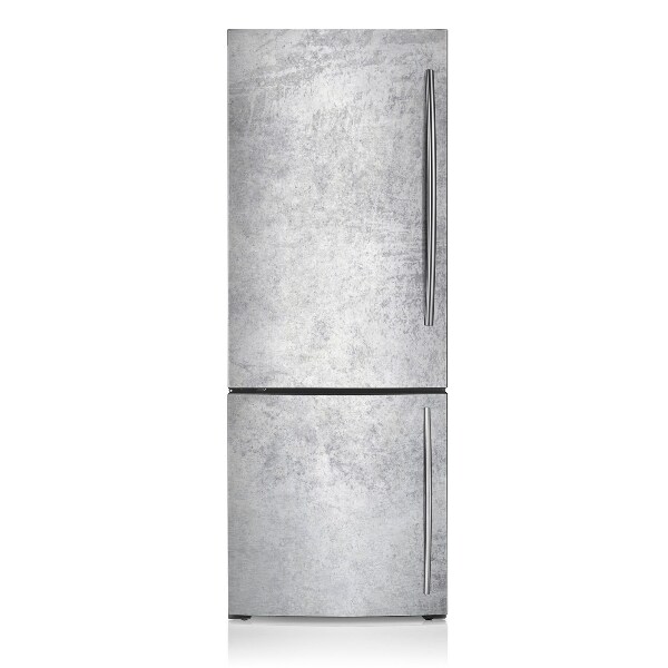 Magnetický kryt na chladničku Betón s bielym textúrovaným