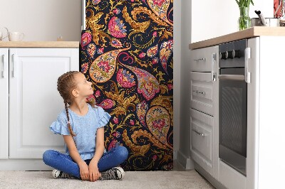 Magnetický kryt na chladničku Farebný vzor paisley