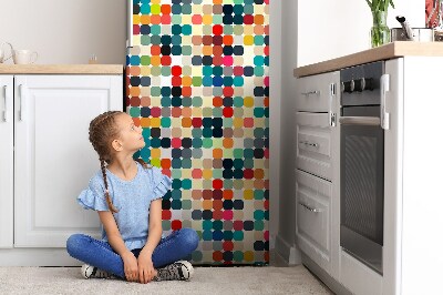 Magnetický kryt na chladničku Geometrický vzor