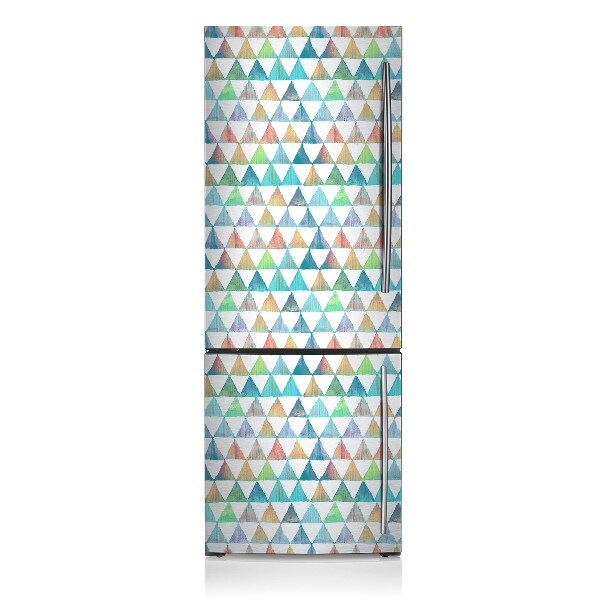 Dekoratívne magnety na chladničku Geometrické trojuholníky