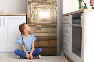 Dekoratívne magnety na chladničku Abstrakcia dreva