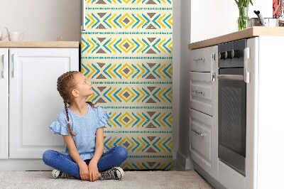 Magnetický kryt na chladničku Geometrický vzor