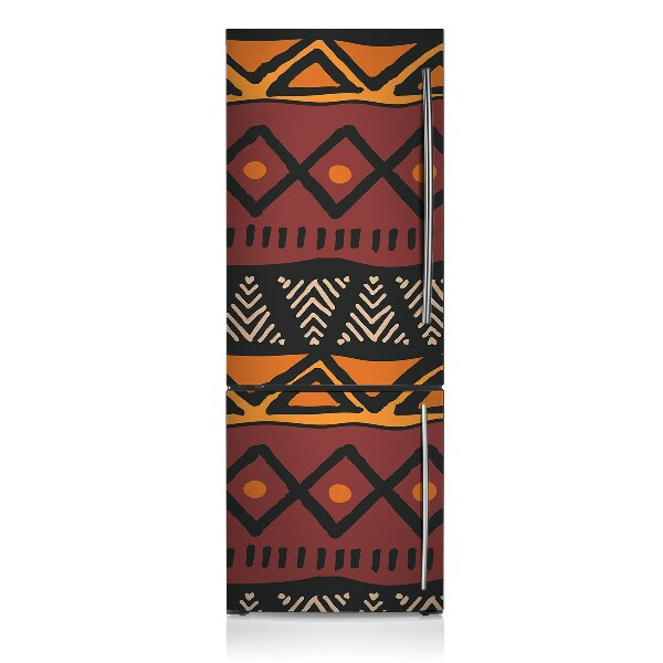 Magnetický kryt na chladničku Africký vzor