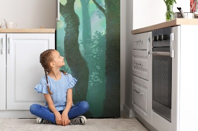 Dekoratívne magnety na chladničku Tmavý les